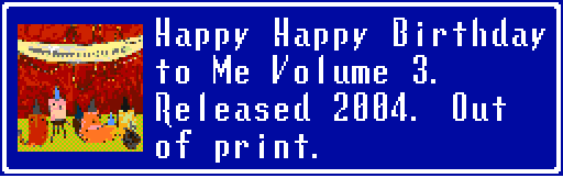 Various Artists: Happy Happy Birthday To Me Volume 3