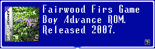 Moogle Charm - Fairwood Firs (Game Boy Advance ROM)