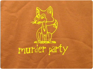 Orange fox shirt